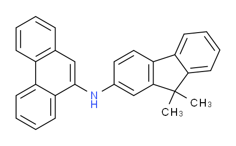 DY828452 | 1372778-26-1 | N-(9-菲基)-9,9-二甲基芴-2-胺