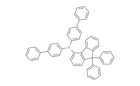CAS No. 1547491-36-0, N,N-bis([1,1'-biphenyl]-4-YL)-9,9-diphenyl-9H-fluoren-4-amine
