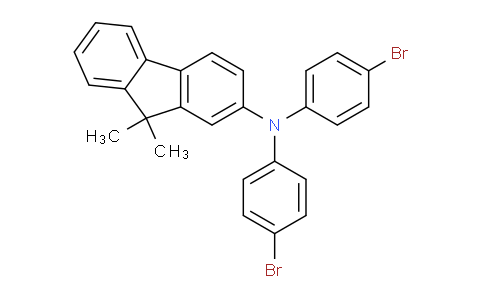 MC828456 | 1216940-51-0 | N,N-二(4-溴苯基)-9,9-二甲基芴-2-胺