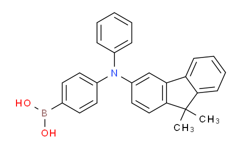1246021-71-5 | Boronic acid, B-[4-[(9,9-dimethyl-9H-fluoren-3-YL)phenylamino]phenyl]-