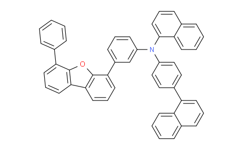 MC828468 | 1868149-26-1 | Naphthalen-1-YL-(4-naphthalen-1-YL-phenyl)-[3-(6-phenyl-dibenzofuran-4-YL)-phenyl]-amine