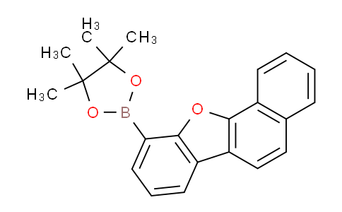 1846602-98-9 | Benzo[B]naphtho[2,1-D]furan, 10-(4,4,5,5-tetramethyl-1,3,2-dioxaborolan-2-YL)-
