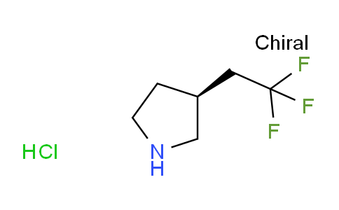 CAS No. 2639960-45-3, (3S)-3-(2,2,2-trifluoroethyl)pyrrolidine hydrochloride