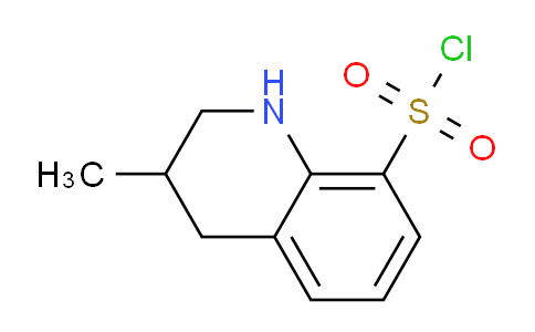 CAS No. 153886-63-6, 1,2,3,4-Tetrahydro-3-methyl-8-quinolinesulfonyl chloride