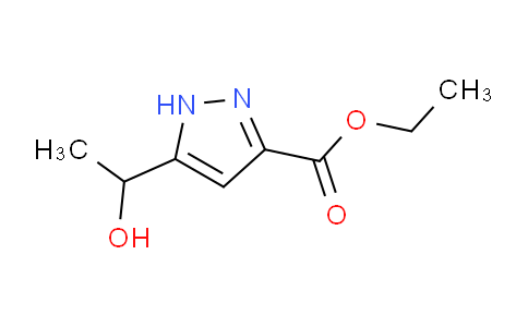 CAS No. 2713507-35-6, Ethyl 5-(1-hydroxyethyl)-1H-pyrazole-3-carboxylate