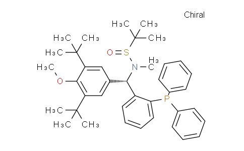 MC829041 | 2454167-25-8 | S(R)]-N-[(S)-[3,5-Bis(1,1-dimethylethyl)-4-methoxyphenyl][2-(diphenylphosphino)phenyl]methyl]-N,2-dimethyl-2-propanesulfinamide