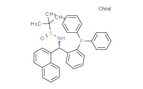 1595319-95-1 | N-[(S)-(2-diphenylphosphanylphenyl)-naphthalen-1-ylmethyl]-2-methylpropane-2-sulfinamide