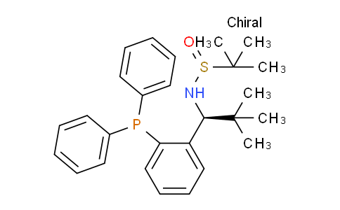 1595319-94-0 | (R)-N-((S)-1-(2-(Diphenylphosphanyl)phenyl)-2,2-dimethylpropyl)-2-methylpropane-2-sulfinamide