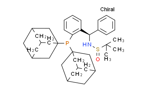 MC829107 | 2565792-31-4 | (R)-N-((R)-(2-(Di(adamantan-1-yl)phosphino)phenyl)(phenyl)methyl)-2-methylpropane-2-sulfinamide