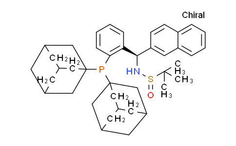 MC829113 | 2249950-36-3 | (R)-N-((R)-(2-(Di(adamantan-1-yl)phosphanyl)phenyl)(naphthalen-2-yl)methyl)-2-methylpropane-2-sulfinamide