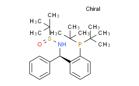 MC829116 | 2565792-40-5 | S(R)]-N-[(1R)-1-[2-(二叔丁基膦)苯基]苯甲基]-2-叔丁基亚磺酰胺