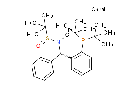 2253984-99-3 | S(R)]-N-[(1S)-1-[2-(二叔丁基膦)苯基]苯甲基]-N-甲基-2-叔丁基亚磺酰胺