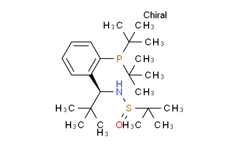 2565792-66-5 | S(R)]-N-[(1S)-1-[2-(二叔丁基膦)苯基]-2,2-二甲丙基]-2-叔丁基亚磺酰胺