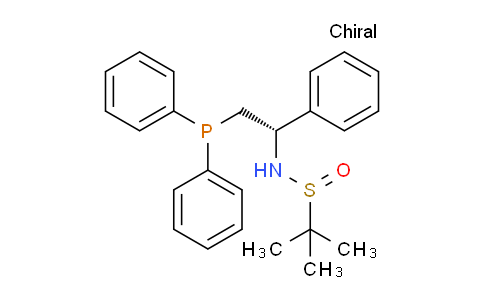 1803239-44-2 | (R)-N-((S)-2-(Diphenylphosphanyl)-1-phenylethyl)-2-methylpropane-2-sulfinamide