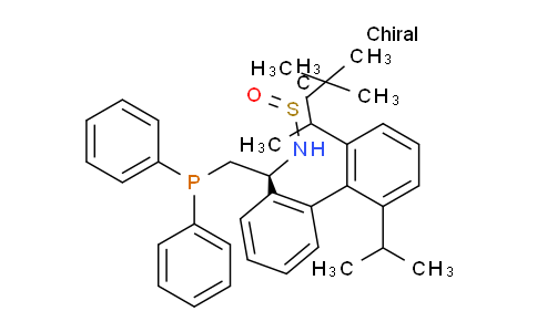 2394923-85-2 | (R)-N-((S)-1-(2',6'-Diisopropyl-[1,1'-biphenyl]-2-yl)-2-(diphenylphosphanyl)ethyl)-2-methylpropane-2-sulfinamide