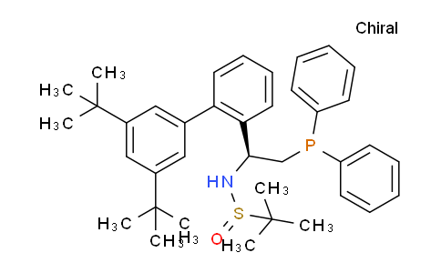 DY829137 | 1936438-24-2 | (R)-N-((S)-1-(3',5'-Di-tert-butyl-[1,1'-biphenyl]-2-yl)-2-(diphenylphosphanyl)ethyl)-2-methylpropane-2-sulfinamide