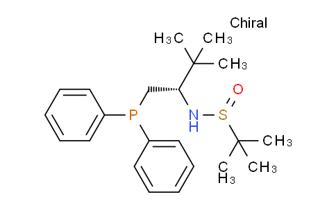 1853342-54-7 | (R)-N-((S)-1-(Diphenylphosphanyl)-3,3-dimethylbutan-2-yl)-2-methylpropane-2-sulfinamide