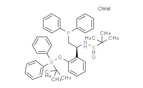 1803239-59-9 | S(R)]-N-[(1S)-1-[2-((叔丁基二苯硅氧)苯基)]-2-(二苯基膦)乙基]-2-叔丁基亚磺酰胺