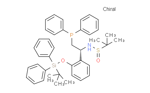 1803239-58-8 | S(R)]-N-[(1R)-1-[2-((叔丁基二苯硅氧)苯基)]-2-(二苯基膦)乙基]-2-叔丁基亚磺酰胺