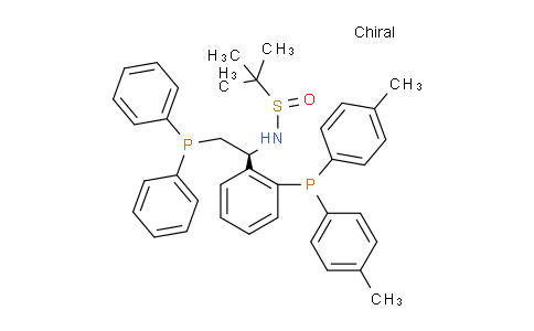 1824731-40-9 | (R)-N-((S)-1-(2-(Di-p-tolylphosphanyl)phenyl)-2-(diphenylphosphanyl)ethyl)-2-methylpropane-2-sulfinamide