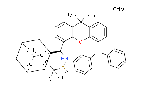 2183514-08-9 | (R)-N-((1S)-(Adamantan-1-yl)(5-(diphenylphosphanyl)-9,9-dimethyl-9H-xanthen-4-yl)methyl)-2-methylpropan-2-sulfinamide