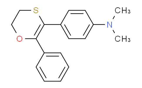 DY829194 | 156574-52-6 | N,N-dimethyl-4-(6-phenyl-2,3-dihydro-1,4-oxathiin-5-yl)aniline
