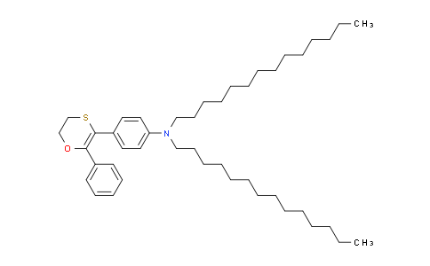 DY829198 | 192937-52-3 | 4-(2-phenyl-5,6-dihydro-1,4-oxathiin-3-yl)-N,N-ditetradecylaniline