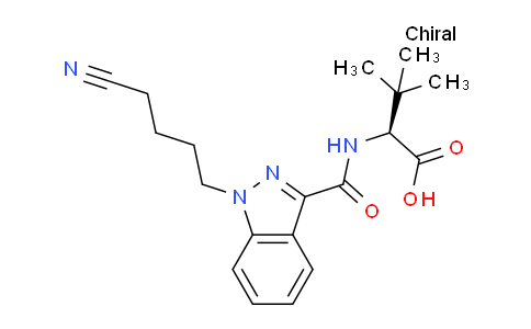 MC829243 | 1185889-10-4 | N-{[1-(4-cyanobutyl)-1H-indazol-3-yl]carbonyl}-3-methyl-L-va