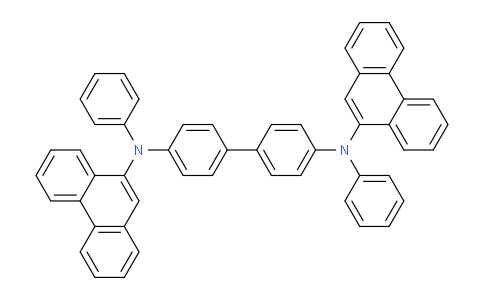 CAS No. 934000-87-0, N,N'-bis(phenanthren-9-yl)-N,N'-bis(phenyl)-benzidine