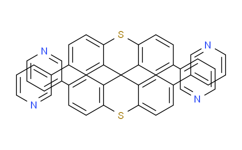 CAS No. 2417415-57-5, 2,2',7,7'-Tetra(pyridin-3-yl)-9,9'-spirobi[thioxanthene]