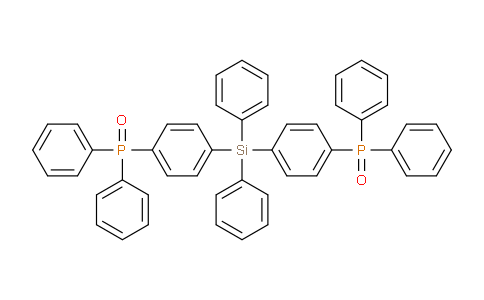 CAS No. 934466-45-2, ((Diphenylsilanediyl)bis(4,1-phenylene))bis(diphenylphosphine oxide)