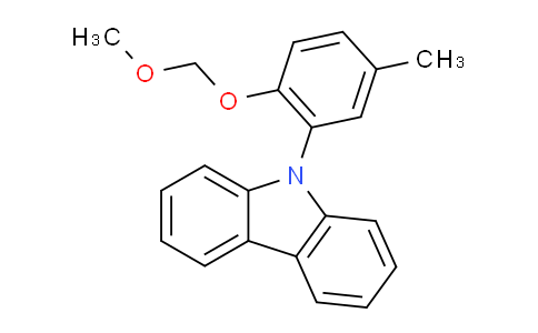CAS No. 869336-00-5, 9H-Carbazole, 9-[2-(methoxymethoxy)-5-methylphenyl]-