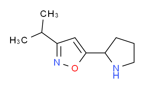 DY829335 | 1018163-28-4 | 3-isopropyl-5-pyrrolidin-2-ylisoxazole