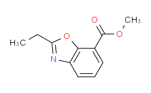 CAS No. 1227955-08-9, Methyl 2-ethyl-1,3-benzoxazole-7-carboxylate