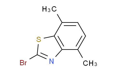 CAS No. 1019115-44-6, 2-Bromo-4,7-dimethylbenzo[d]thiazole