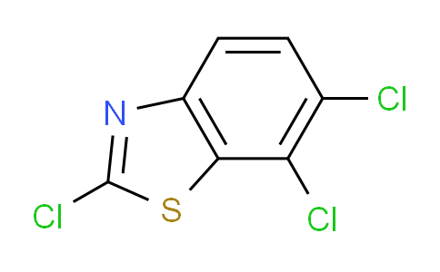 CAS No. 1163123-43-0, 2,6,7-Trichloro-benzothiazole