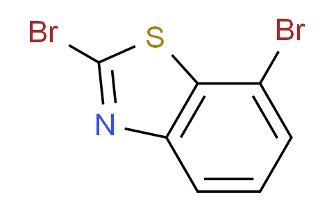 CAS No. 1188090-10-9, 2,7-Dibromobenzo[d]thiazole