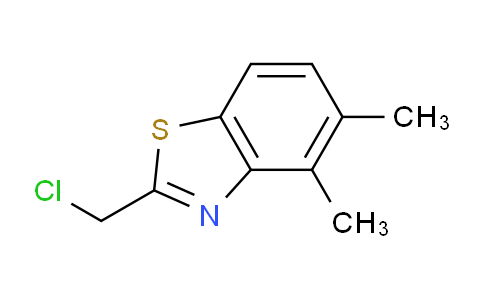 CAS No. 1188230-03-6, 2-(Chloromethyl)-4,5-dimethylbenzo[d]thiazole