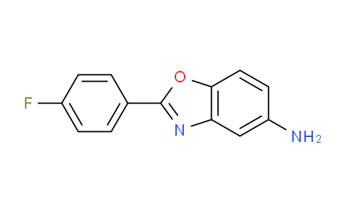 CAS No. 116248-10-3, 2-(4-氟-苯基)-苯并恶唑-5-基胺
