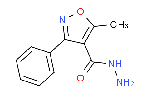 CAS No. 18336-75-9, 5-Methyl-3-phenyl-4-isoxazolecarbohydrazide