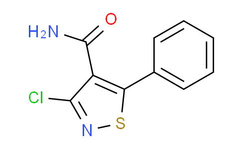 CAS No. 457960-33-7, 3-氯-5-苯基-4-异噻唑甲酰胺