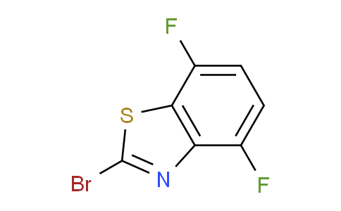 DY829381 | 1019108-46-3 | 2-溴-4,7-二氟苯并噻唑