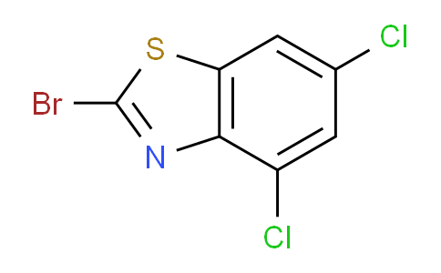 CAS No. 412923-49-0, 2-Bromo-4,6-dichlorobenzo[d]thiazole