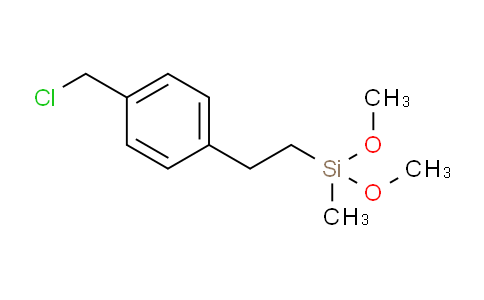 CAS No. 160676-60-8, (4-(Chloromethyl)phenethyl)dimethoxy(methyl)silane