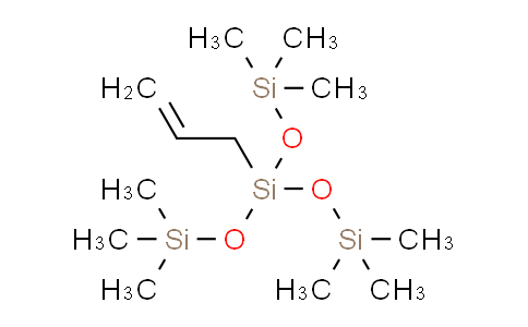 CAS No. 7087-21-0, 3-Allyl-1,1,1,5,5,5-hexamethyl-3-((trimethylsilyl)oxy)trisiloxane