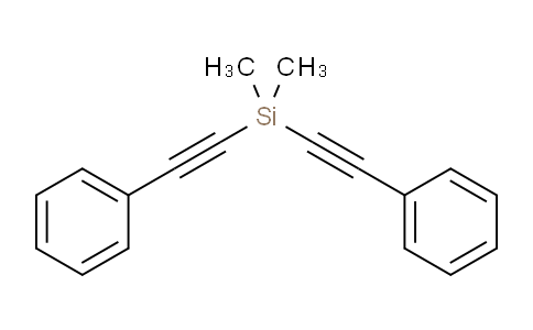 CAS No. 2170-08-3, Dimethylbis(phenylethynyl)silane