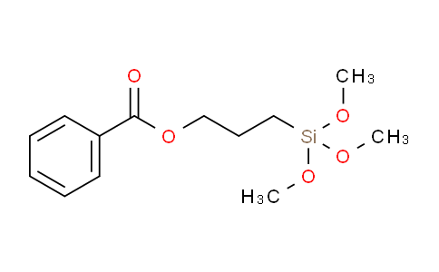 CAS No. 76241-02-6, 3-(Trimethoxysilyl)propyl benzoate