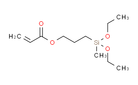 CAS No. 146666-71-9, 3-(Diethoxy(methyl)silyl)propyl acrylate