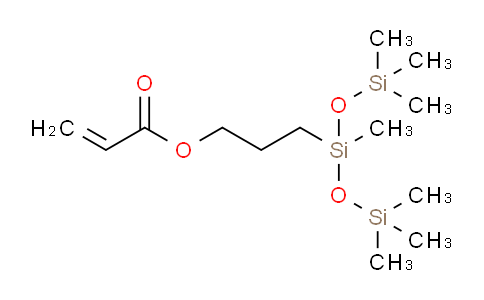 CAS No. 177617-17-3, 3-(1,1,1,3,5,5,5-Heptamethyltrisiloxan-3-yl)propyl acrylate