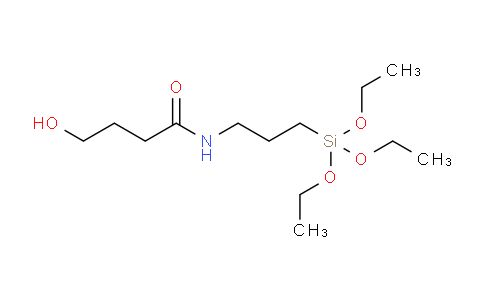 CAS No. 156214-80-1, 4-Hydroxy-N-(3-(triethoxysilyl)propyl)butanamide
